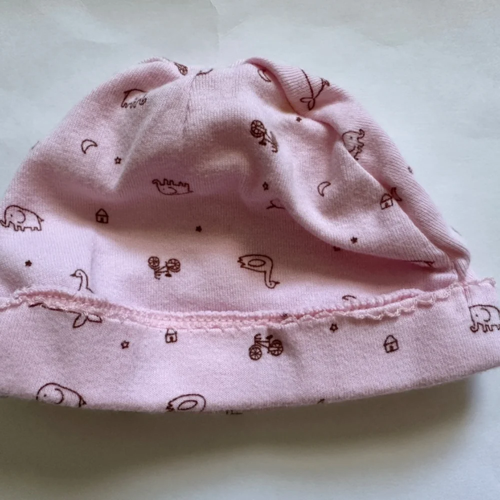 Baby Girl Matching Set 3 Piece Rose Pink Elephants